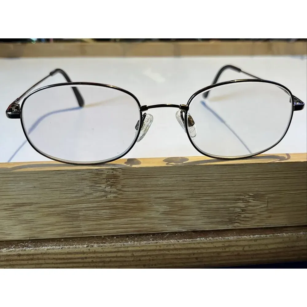 Montreaux Cubed MEDIAN BROWN 54-20-145 Metal Full Rim Eyeglasses Frames Only